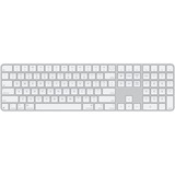 Apple Magic Keyboard med Touch ID og numerisk tastatur Sølv/Hvid, Amerikansk layout
