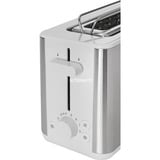 Braun HT 1610 8 1030 W Rustfrit stål, Hvid, Brødrister rustfrit stål/Hvid, Rustfrit stål, Hvid, Plast, Rustfrit stål, Knapper, Dreje, 1030 W, 25 cm
