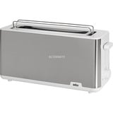 Braun HT 1610 WH, Brødrister rustfrit stål/Hvid