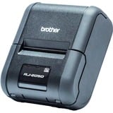 Brother RJ-2050 POS printer 203 x 203 dpi Kabel & trådløs Direkte termisk Mobil printer, Kvitterings printer Sort, Direkte termisk, Mobil printer, 203 x 203 dpi, 6 tomme/sek., 152 mm/sek., 4 cm