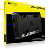 Corsair COMMANDER DUO ARGB / iCUE LINK Hybrid, Fan kontrol Sort