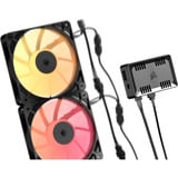Corsair COMMANDER DUO ARGB / iCUE LINK Hybrid, Fan kontrol Sort