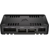 Corsair COMMANDER DUO ARGB / iCUE LINK Hybrid, Fan kontrol Sort