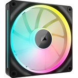 Corsair iCUE LINK LX140 RGB, Sag fan Sort