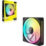 Corsair iCUE LINK LX140 RGB, Sag fan Sort