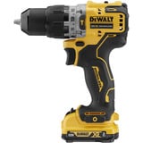 DEWALT Batteri slagboremaskine DCD706D2, 12Volt, Slagborer skruemaskine Gul/Sort