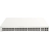 D-Link DBS-2000-52MP/E netværksswitch Administreret L2 Gigabit Ethernet (10/100/1000) Strøm over Ethernet (PoE) Hvid Administreret, L2, Gigabit Ethernet (10/100/1000), Strøm over Ethernet (PoE), Stativ-montering
