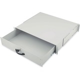 Digitus DN-19 KEY-2U tilbehør til rack, Skuffe grå, Grå, 25 kg, Tyrkiet, 48,3 cm (19"), 510 mm, 415 mm