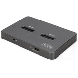 Digitus Dual M.2 NVM SSD dockingstation, Docking station Sort