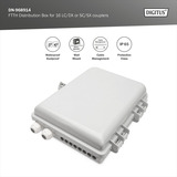 Digitus FTTH fordelingsboks til 16 LC/DX eller SC/SX koblinger, Splejse boks 