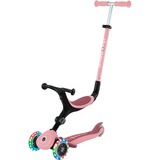 GLOBBER Go-Up Active Lights, Scooter Rosa/Bær