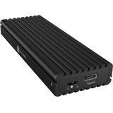 ICY BOX IB-1817MCT-C31 SSD kabinet Sort M.2, Drev kabinet Sort, SSD kabinet, M.2, PCI Express 3.0, Serial ATA III, 10 Gbit/sek., USB-tilslutning, Sort