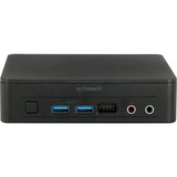 Intel® NUC 11 Essential Kit - NUC11ATKC2 UCFF Sort N4505 2 GHz, Barebone Sort, UCFF, Mini PC barebone, DDR4-SDRAM, Ethernet LAN, Wi-Fi 5 (802.11ac), 65 W