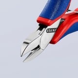 KNIPEX 77 22 115 tang Diagonale horisontale tænger, Skære tang Diagonale horisontale tænger, Stål, Plast, Blå/rød, 11,5 cm, 80 g