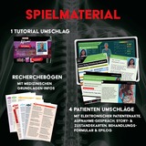 KOSMOS Medical Mysteries - Miami Flatline 60 min. Brætspil Udledning, Sociale spil Brætspil, Udledning, 16 År, 60 min.