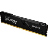 Kingston FURY FURY Beast hukommelsesmodul 32 GB 1 x 32 GB DDR4 3200 Mhz Sort, 32 GB, 1 x 32 GB, DDR4, 3200 Mhz, 288-pin DIMM