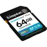 Kingston SDG4/64GB, Hukommelseskort Sort