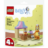 LEGO Bluey Restaurant med Bingo, Bygge legetøj 