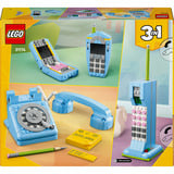 LEGO Creator Retro-telefon, Bygge legetøj Byggesæt, 8 År, Plast, 383 stk, 562 g