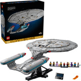 LEGO Icons Star Trek: U.S.S. Enterprise NCC-1701-D, Bygge legetøj 
