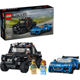 Speed Champions Jaguar Project 7 & Land Rover Defender, Bygge legetøj