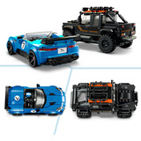 LEGO Speed Champions Jaguar Project 7 & Land Rover Defender, Bygge legetøj Byggesæt, 10 År, Plast, 740 stk, 863 g