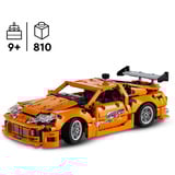 LEGO Technic Fast and Furious Toyota Supra MK4, Bygge legetøj Byggesæt, 9 År, Plast, 810 stk, 1,02 kg