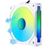 Lian Li UF-RSLIN140-1W, Sag fan Hvid
