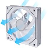 Lian Li UF-RSLIN140-1W, Sag fan Hvid