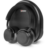 Lindy LH900XW Headset Kabel & trådløs USB Type-C Bluetooth Sort, Hovedtelefoner Sort, Kabel & trådløs, 20 - 20000 Hz, Headset, Sort