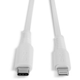Lindy USB C til Lightning kabel Hvid