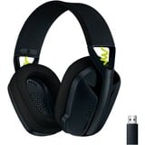 Logitech G435 LIGHTSPEED, Gaming headset Sort