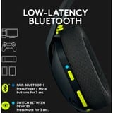 Logitech G435 LIGHTSPEED, Gaming headset Sort