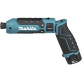 Makita Batteri vinkelslagsdriver TD023DSE, 7,2 Volt, Schlagskruemaskine Blå/Sort