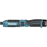 Makita Batteri vinkelslagsdriver TD023DSE, 7,2 Volt, Schlagskruemaskine Blå/Sort