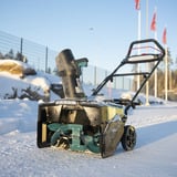 Makita Batteridrevet snefræser SN001GZ, 40 Volt, Sne kasteren Grøn/Sort