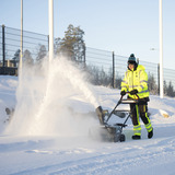 Makita Batteridrevet snefræser SN001GZ, 40 Volt, Snow blower Grøn/Sort