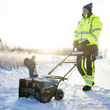 Makita Batteridrevet snefræser SN001GZ, 40 Volt, Snow blower Grøn/Sort