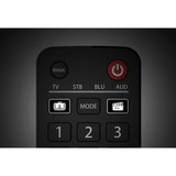 One for all Evolve 4 fjernbetjening IR trådløs Lyd, Kabel, DTT, DVD/Blu-ray, Spillekonsol, Hjemmebiografsystem, IPTV, Projektormontering, SAT, STB, TNT, TV, TV set-top-boks Tryk på knapper, Fjernbetjeningen Sort, Lyd, Kabel, DTT, DVD/Blu-ray, Spillekonsol, Hjemmebiografsystem, IPTV, Projektormontering, SAT,..., IR trådløs, Tryk på knapper, Sort