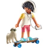 PLAYMOBIL My Life Dreng med hund, Bygge legetøj 