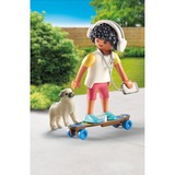 PLAYMOBIL My Life Dreng med hund, Bygge legetøj 