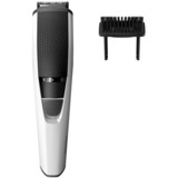 Philips 3000 series Beardtrimmer series 3000 BT3206/14 Skægtrimmer, Skæg trimmer Hvid/Sort, Vaskbar, Vedligeholdelsesfri – skal ikke smøres, Batteri, Sort, Sølv