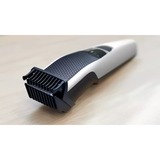 Philips 3000 series Beardtrimmer series 3000 BT3206/14 Skægtrimmer, Skæg trimmer Hvid/Sort, Vaskbar, Vedligeholdelsesfri – skal ikke smøres, Batteri, Sort, Sølv