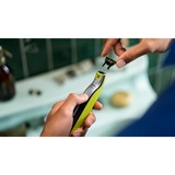 Philips Norelco OneBlade OneBlade QP440/50 360 udskiftningsskær, Klinge Sølv/lysegrøn, Barberingsblad, Philips, OneBlade Series