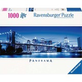 Ravensburger Puzzle Panorama - Lysende New York, Puslespil 