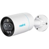 Reolink P330M Kugle (form) IP-sikkerhedskamera Indendørs & udendørs 3840 x 2160 pixel Væg, Overvågningskamera Hvid/Sort, IP-sikkerhedskamera, Indendørs & udendørs, Ledningsført, Google Assistant, 450 lm, 6500 K