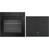 Respekta 15110000000726, Komfur sæt Sort (mat)