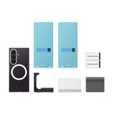 Samsung Klar Magnet Etui, Mobiltelefon Cover gennemsigtig