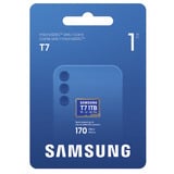 Samsung T7 microSDXC 1 TB, Hukommelseskort Blå
