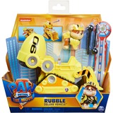 Spin Master Rubble’s Deluxe Movie Transforming Toy Car, Spil køretøj PAW Patrol Rubble’s Deluxe Movie Transforming Toy Car, Gravemaskine, 3 År, Gul